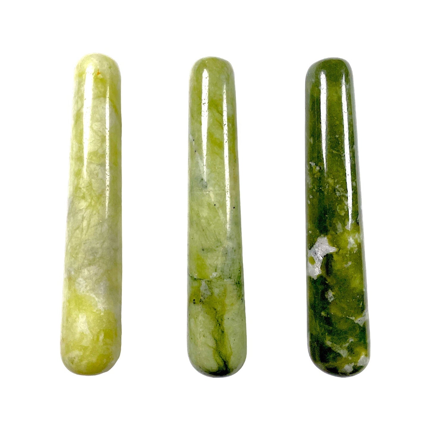 Baton de massage Jade de Thaïlande à l’unité - Foliesbijoux