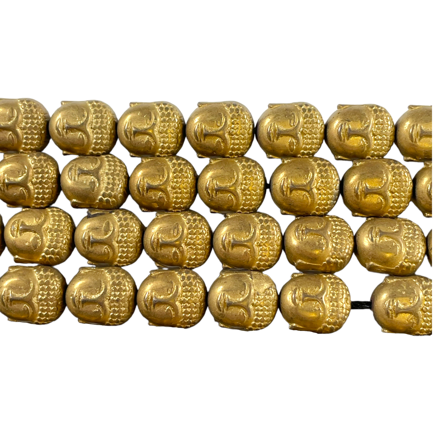 Fil de perle Hématite electroplaquée matte MD-35 - Foliesbijoux