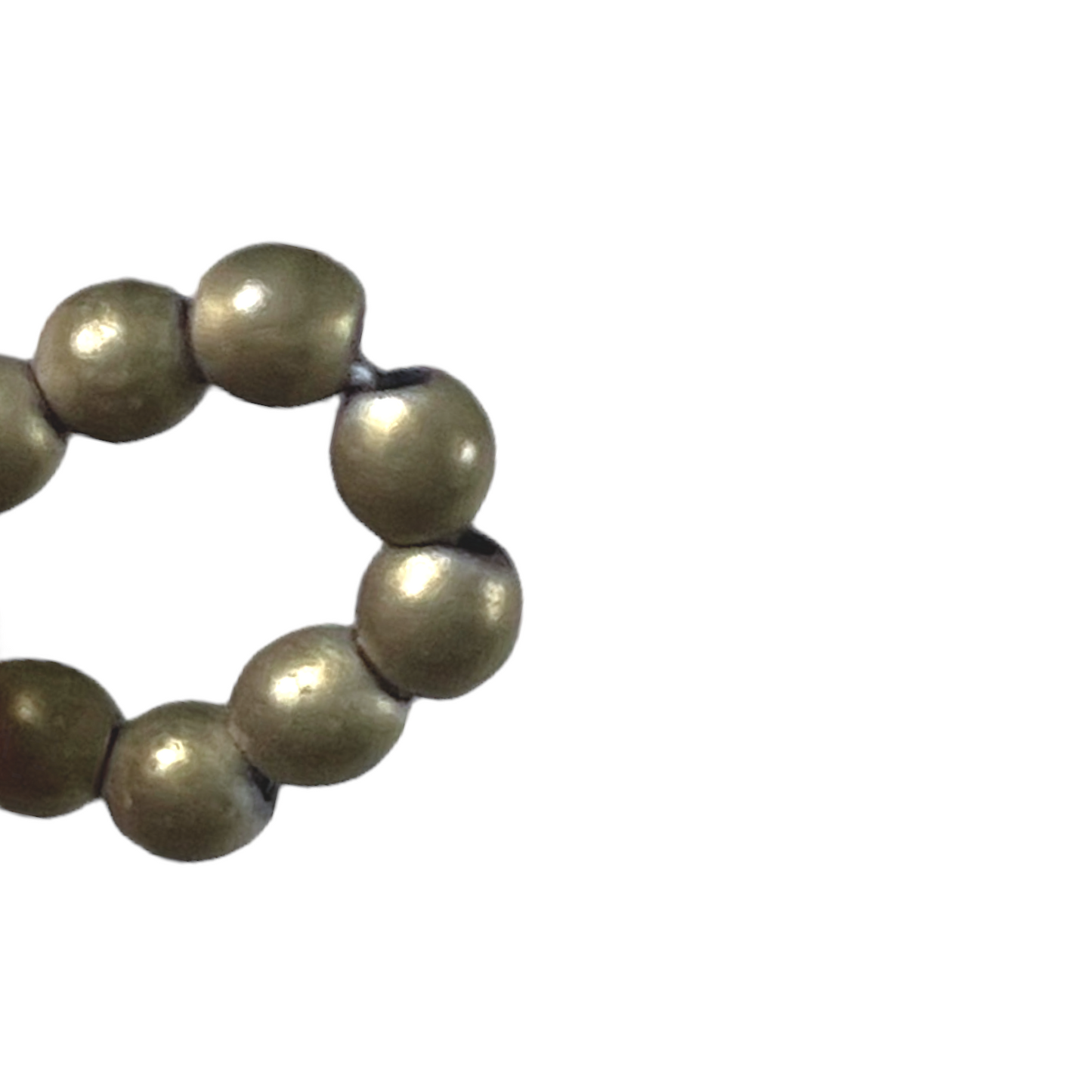 Fil de perle Hématite electroplaquée matte MD-21 - Foliesbijoux