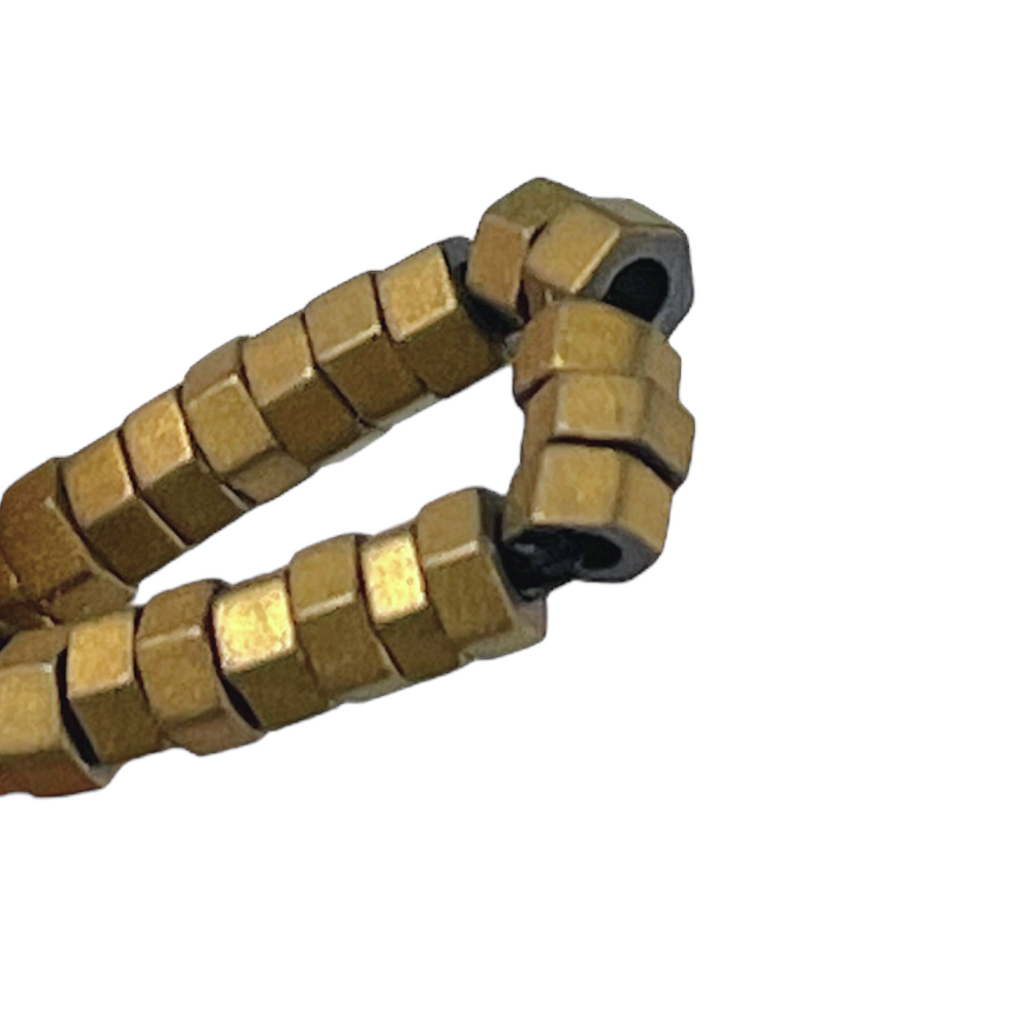 Fil de perle Hématite electroplaquée matte MD-20 - Foliesbijoux