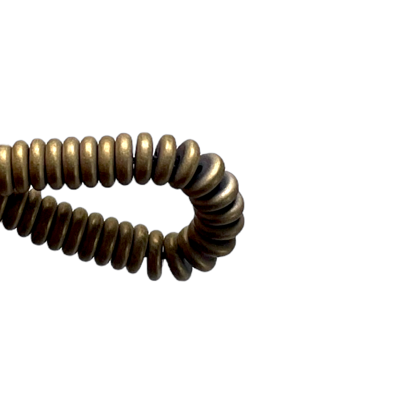 Fil de perle Hématite electroplaquée matte MD-19 - Foliesbijoux