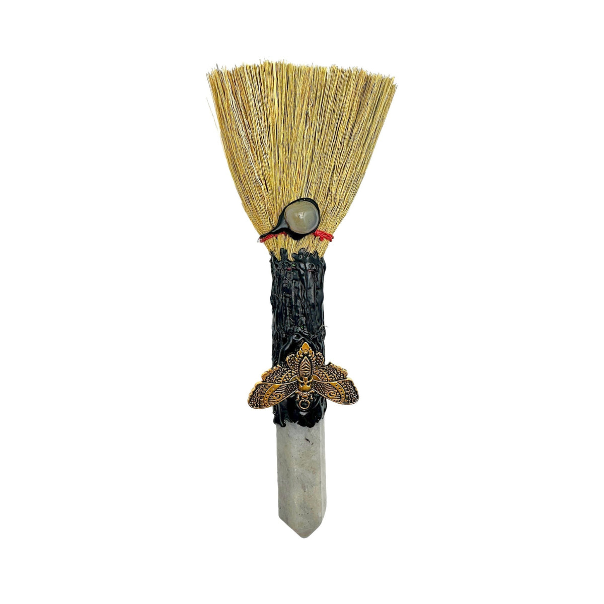 Balai de sorcière, d'autel en cristaux aléatoire - Foliesbijoux