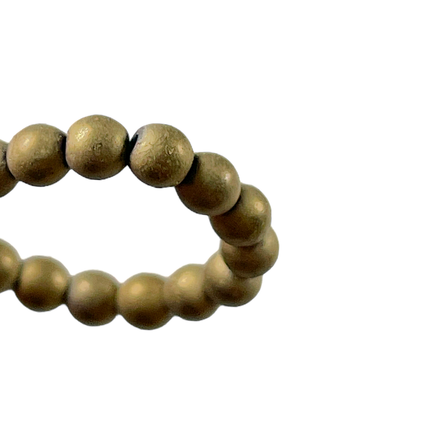 Fil de perle Hématite electroplaquée matte MD-38 - Foliesbijoux