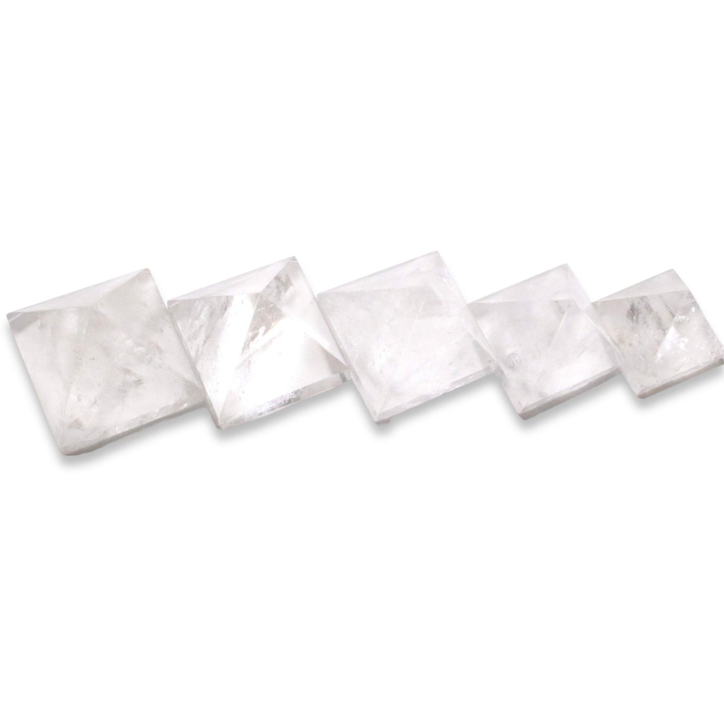 Pyramide Cristal de roche A - Foliesbijoux