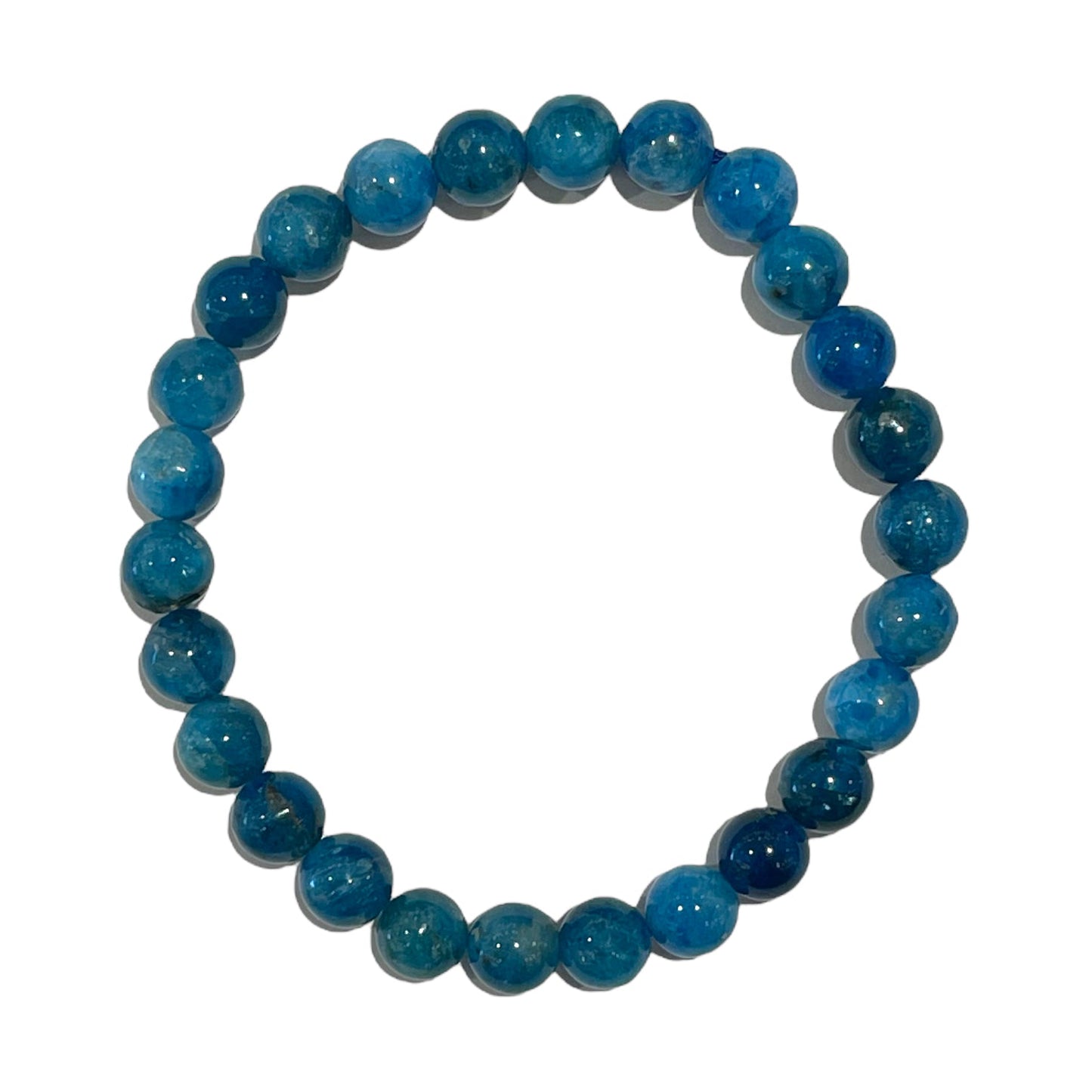 Bracelet enfant Apatite bleue AA+ - Foliesbijoux