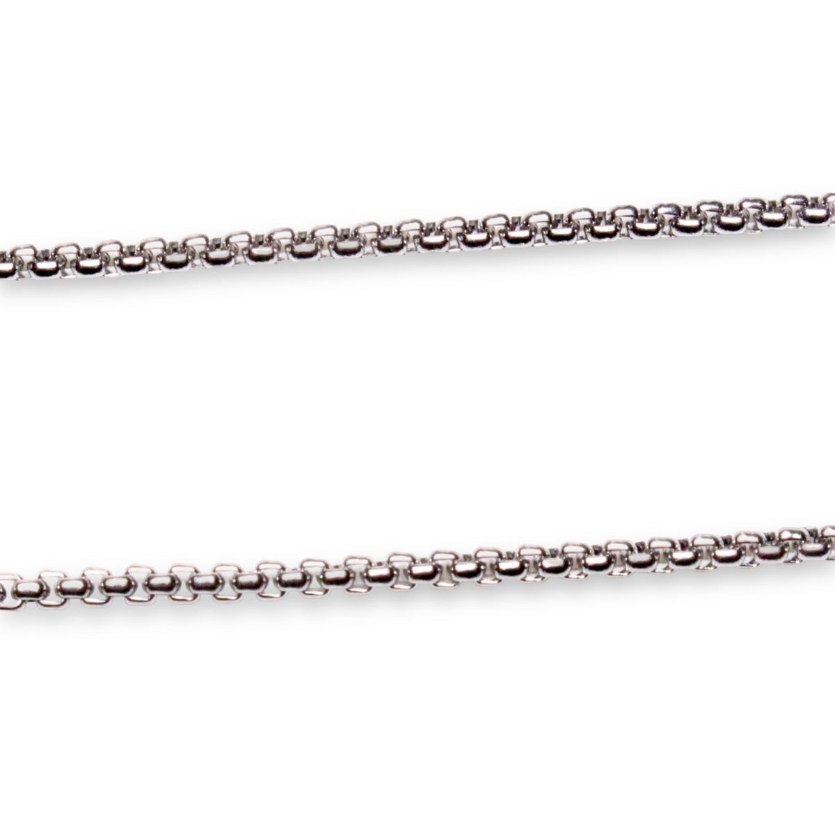 Lot de 10 chaînes en acier inoxydable 1.5mm modèle 11 - Foliesbijoux