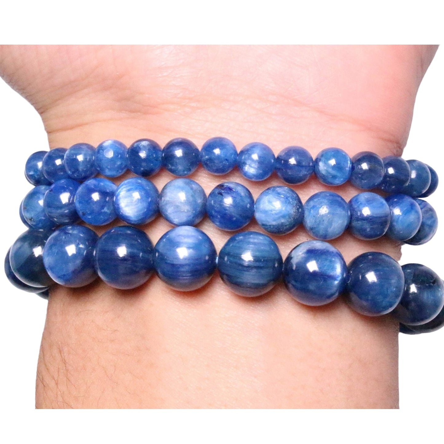 Bracelet Cyanite Bleue AA+ - Foliesbijoux