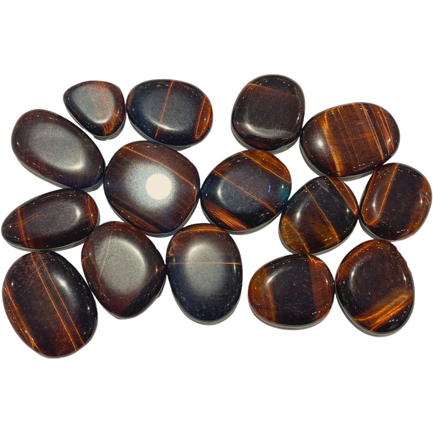 Galet Oeil de Taureau 40mm (Lot de 200g) - Foliesbijoux