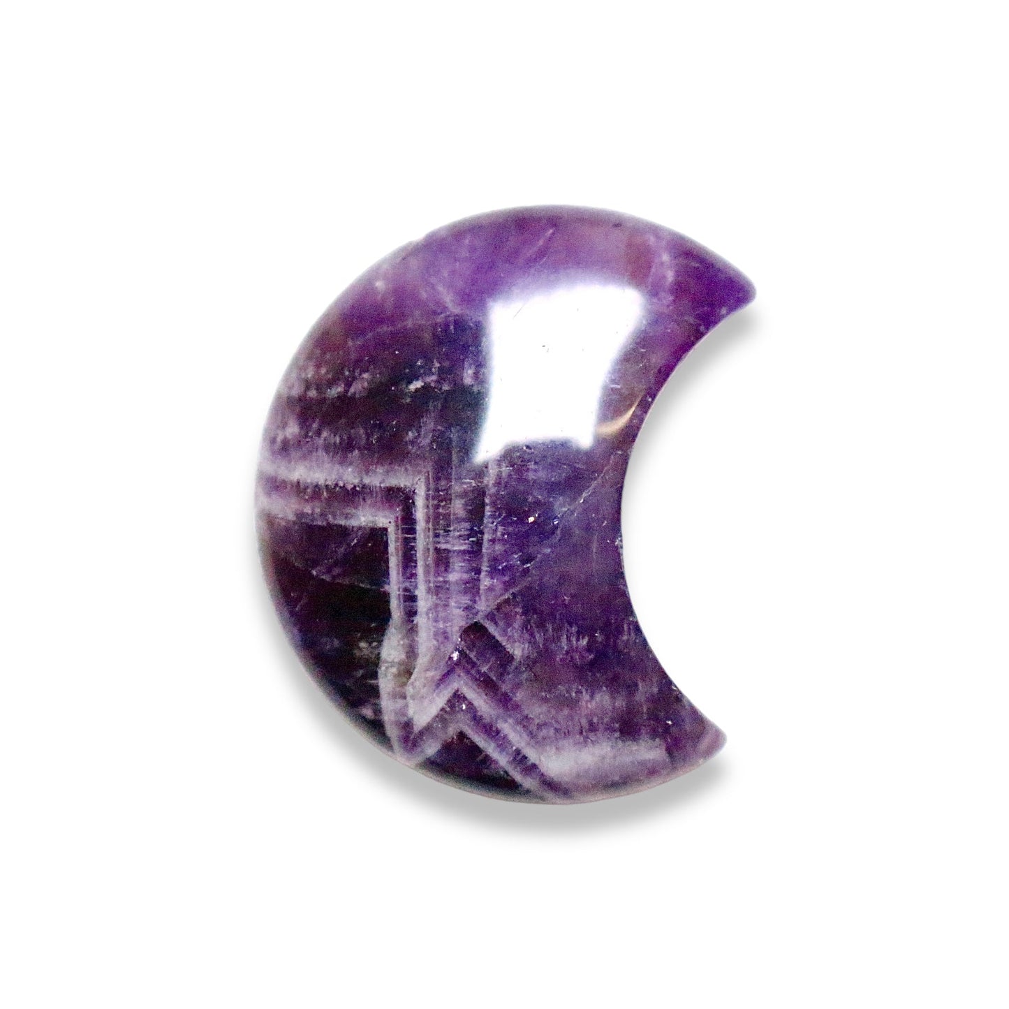 Lune Améthyste à l'unité - Foliesbijoux