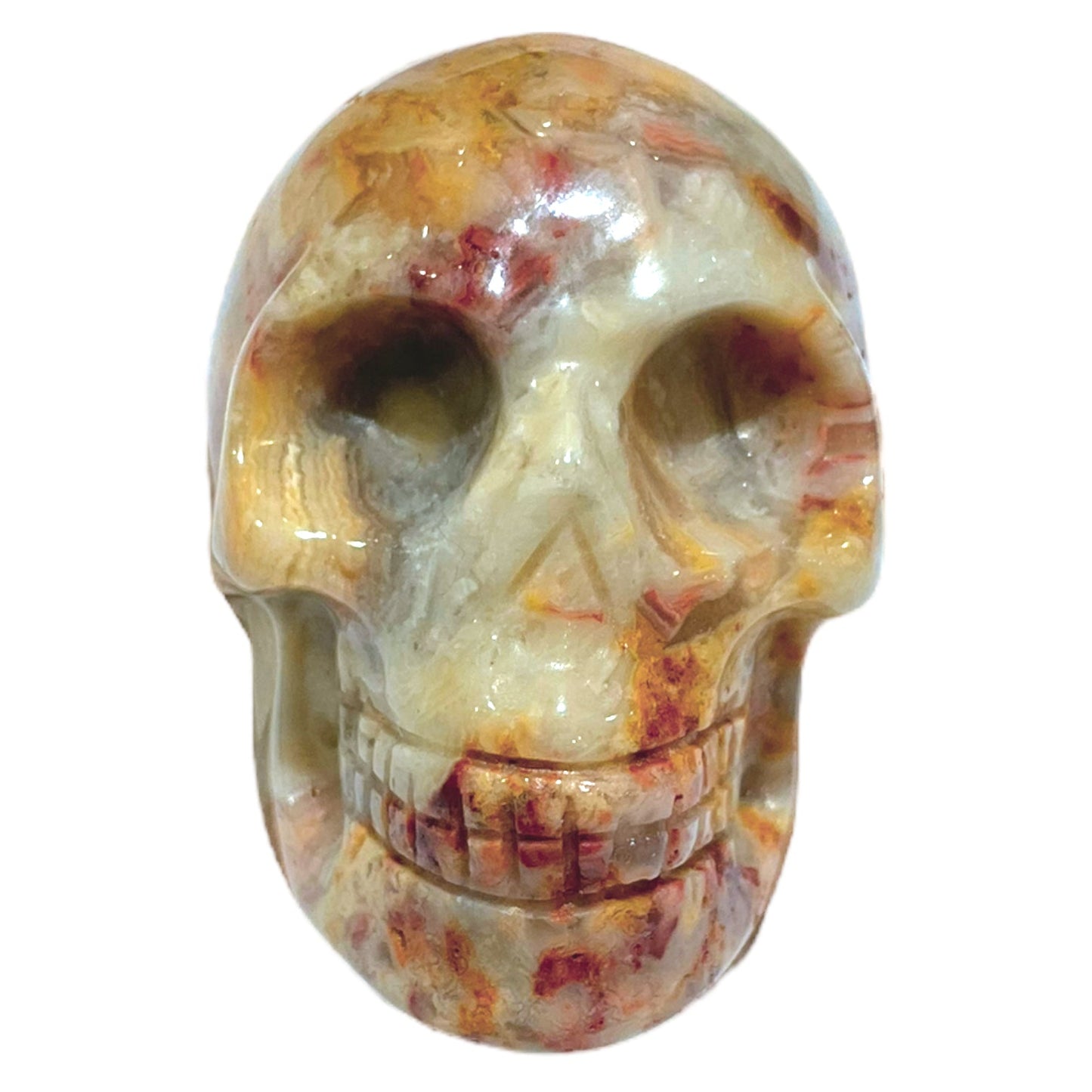 Crâne en Agate Crazy - Foliesbijoux