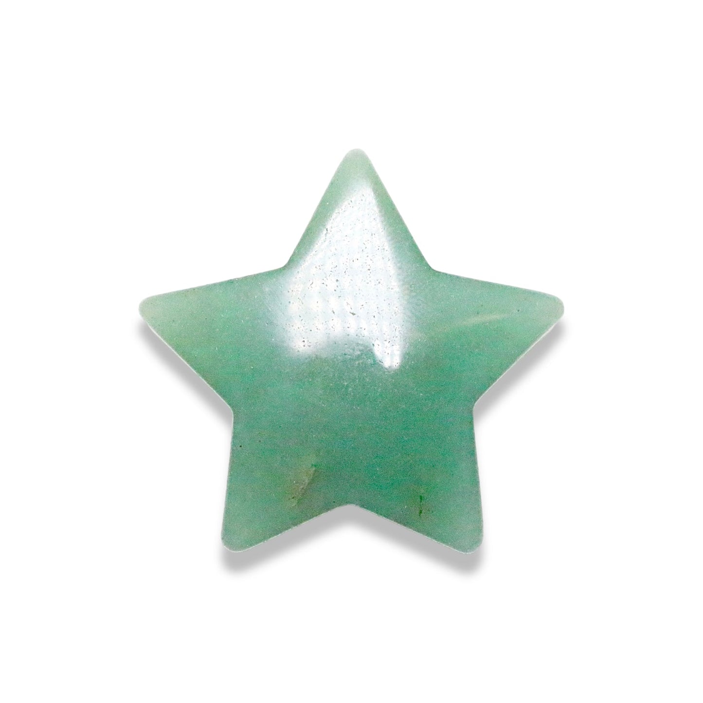 Etoile Aventurine verte à l'unité - Foliesbijoux