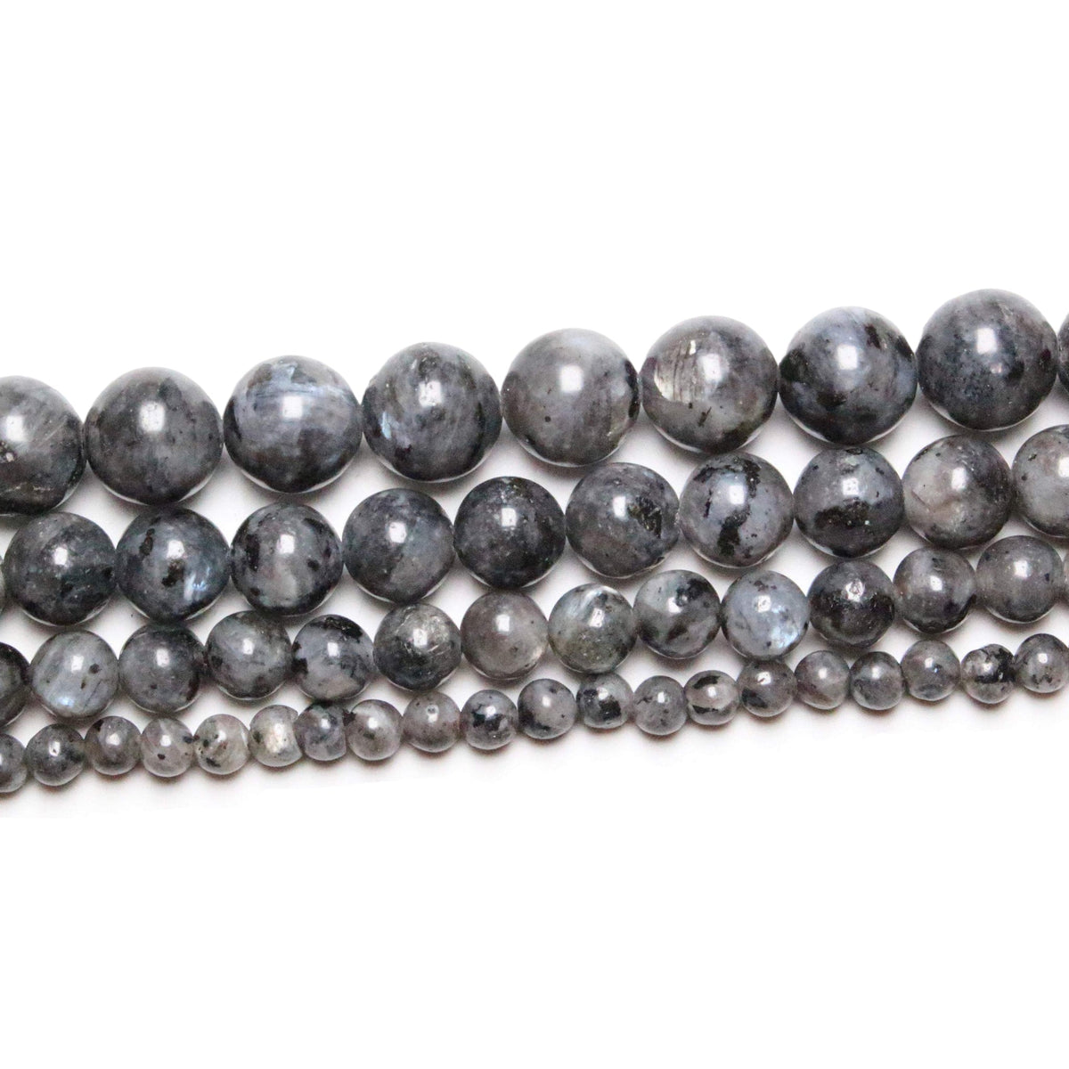 Fil de perle Larvikite A - Foliesbijoux
