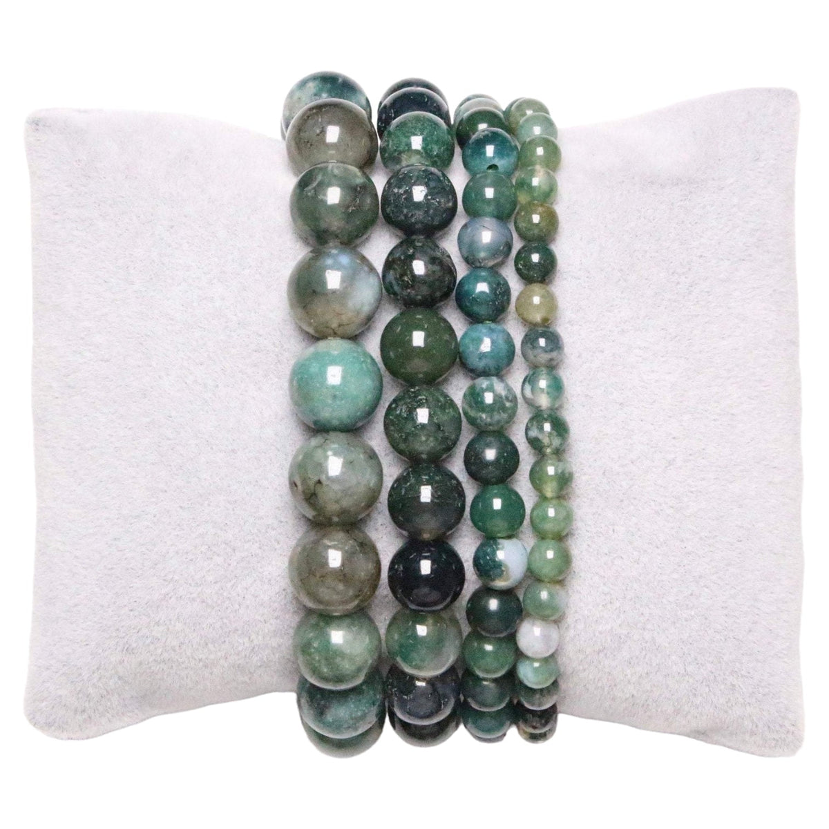 Bracelet Agate Mousse A - Foliesbijoux