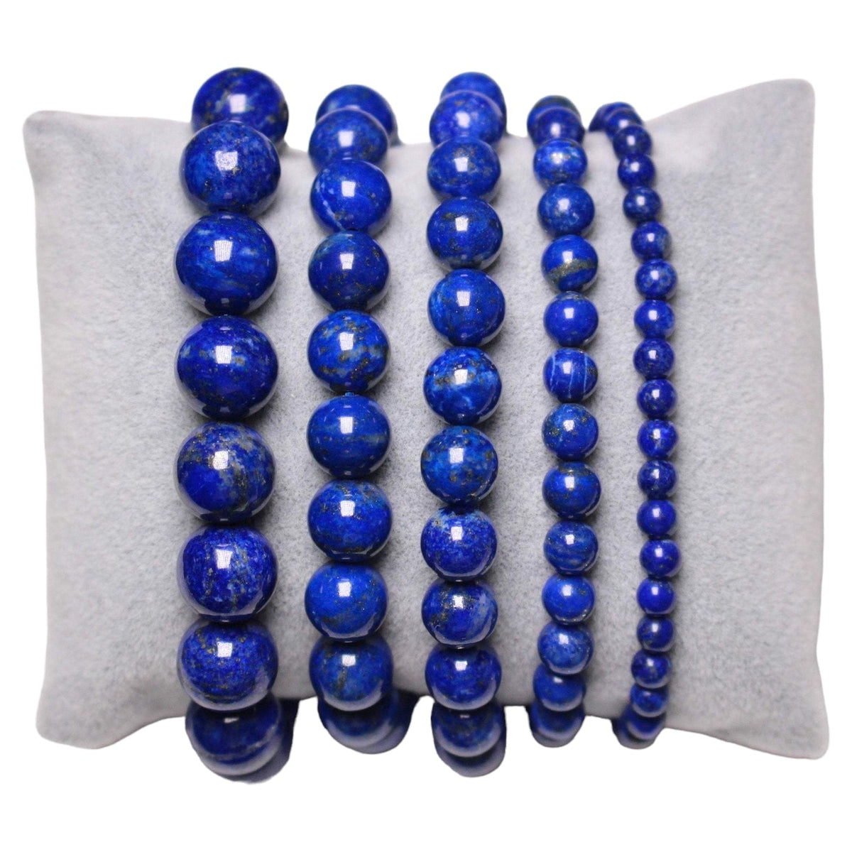 Bracelet lapis lazuli AA+ non teinté - Foliesbijoux