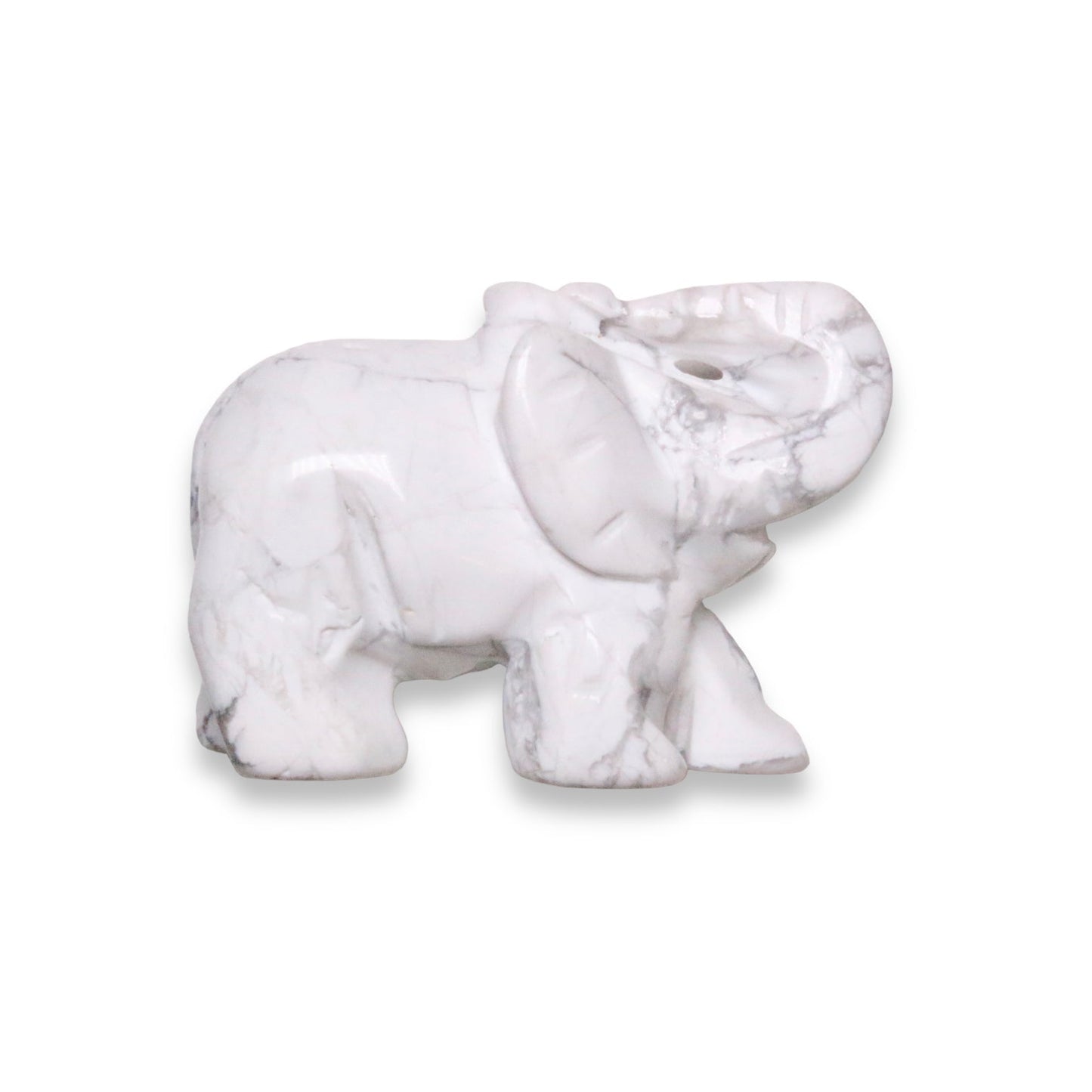 Eléphant en pierre naturelle à l'unité - Foliesbijoux