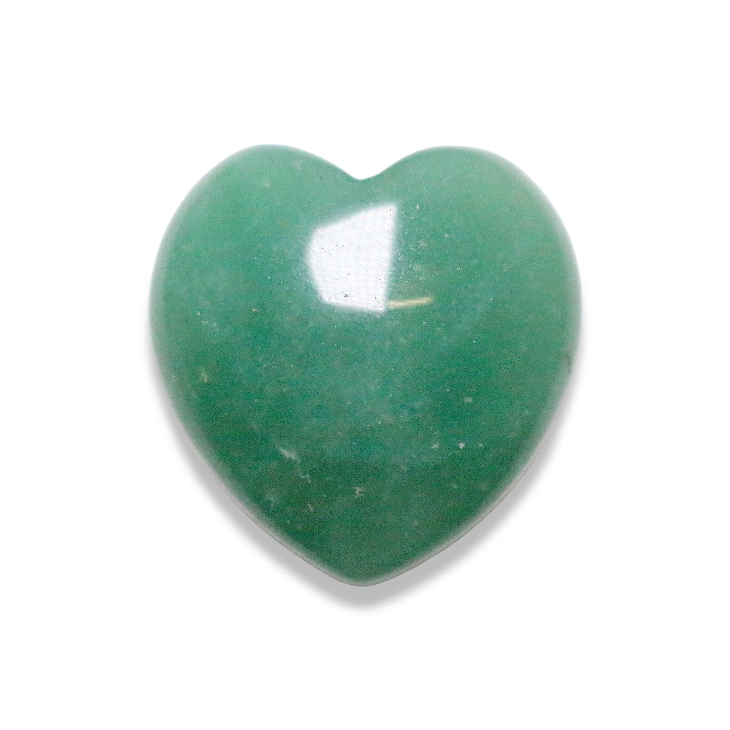 Coeur Aventurine verte à l'unité - Foliesbijoux
