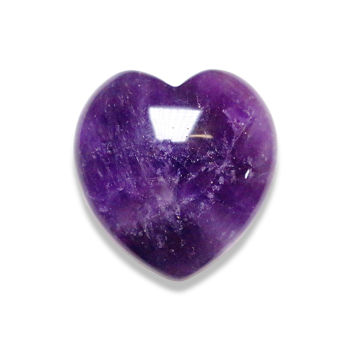 Coeur Améthyse à l'unité - Foliesbijoux