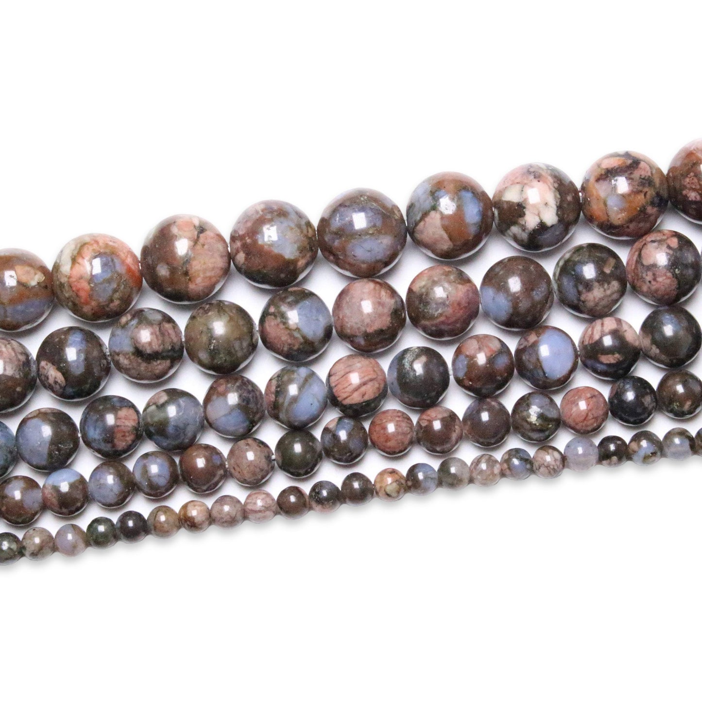 Fil de perle Opale Dendritique A - Foliesbijoux