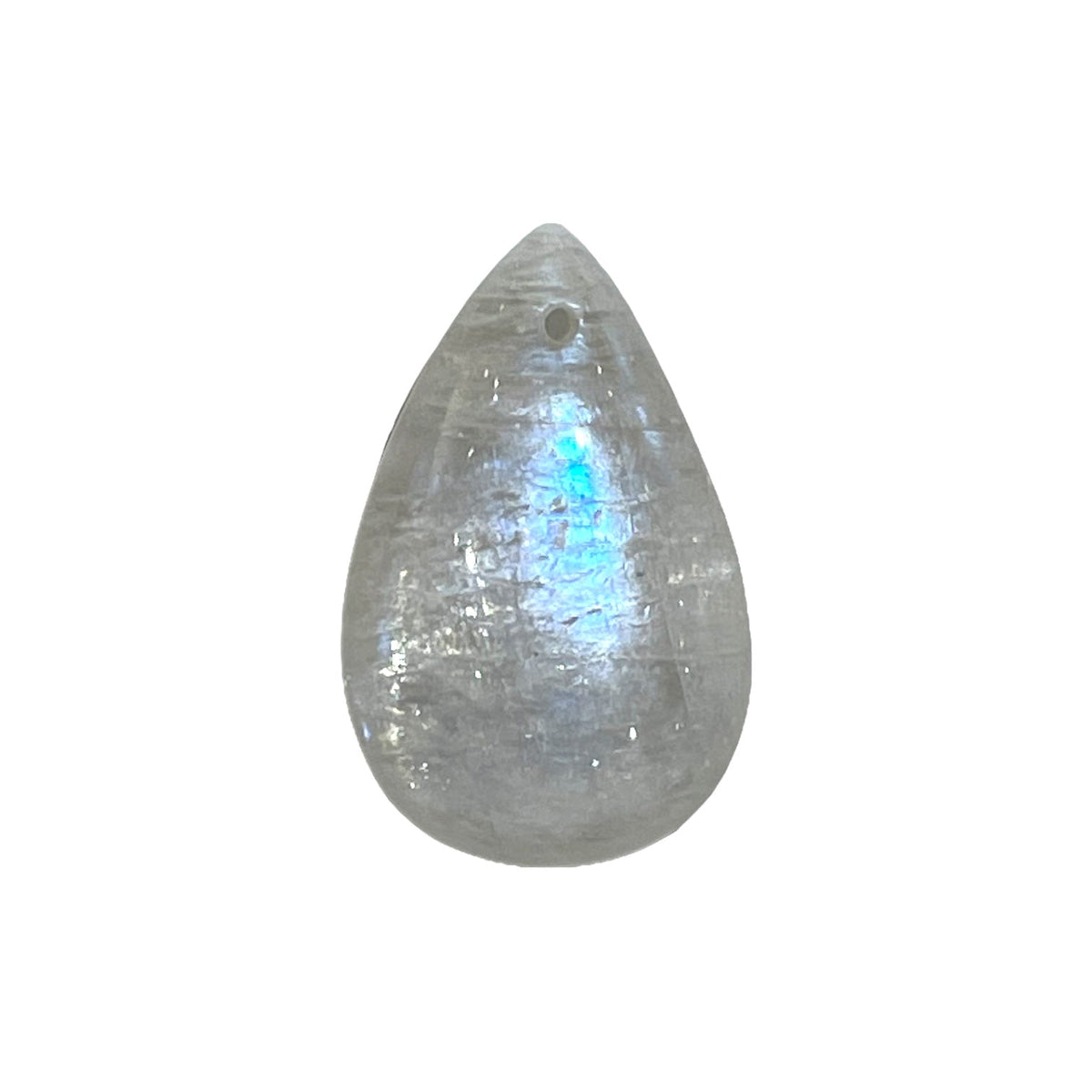 Pendentif goutte plate percé devant - Foliesbijoux