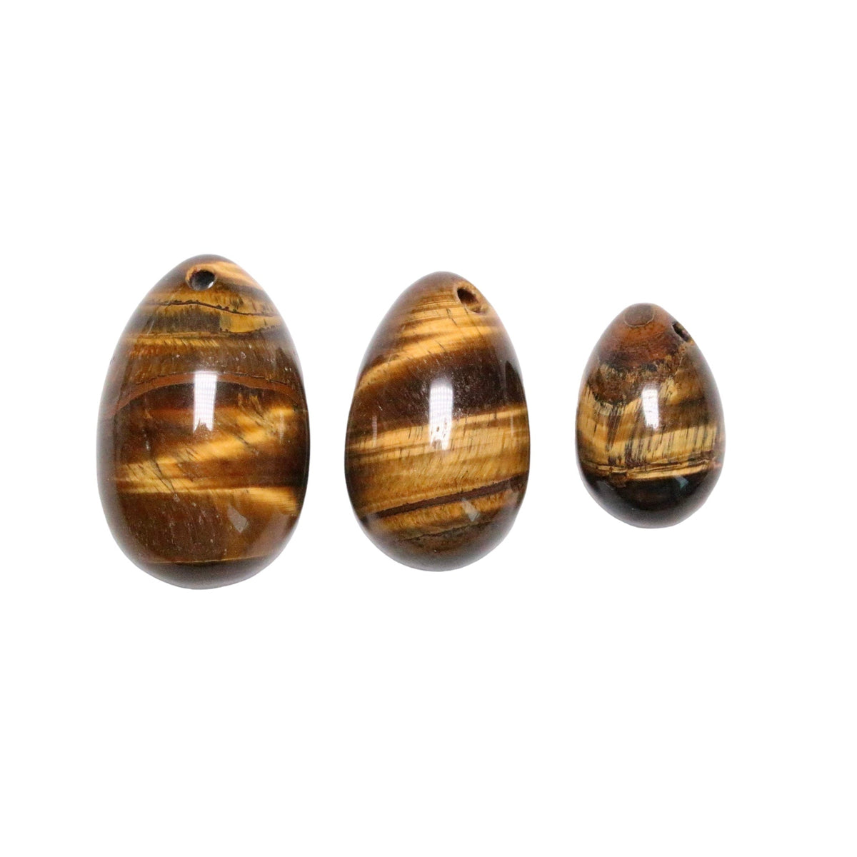 Set of 3 Yoni Eggs in Natural Stones (6 stones available)
