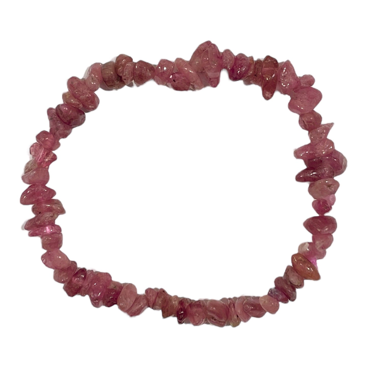 Bracelet baroque Tourmaline rose A+ - Foliesbijoux