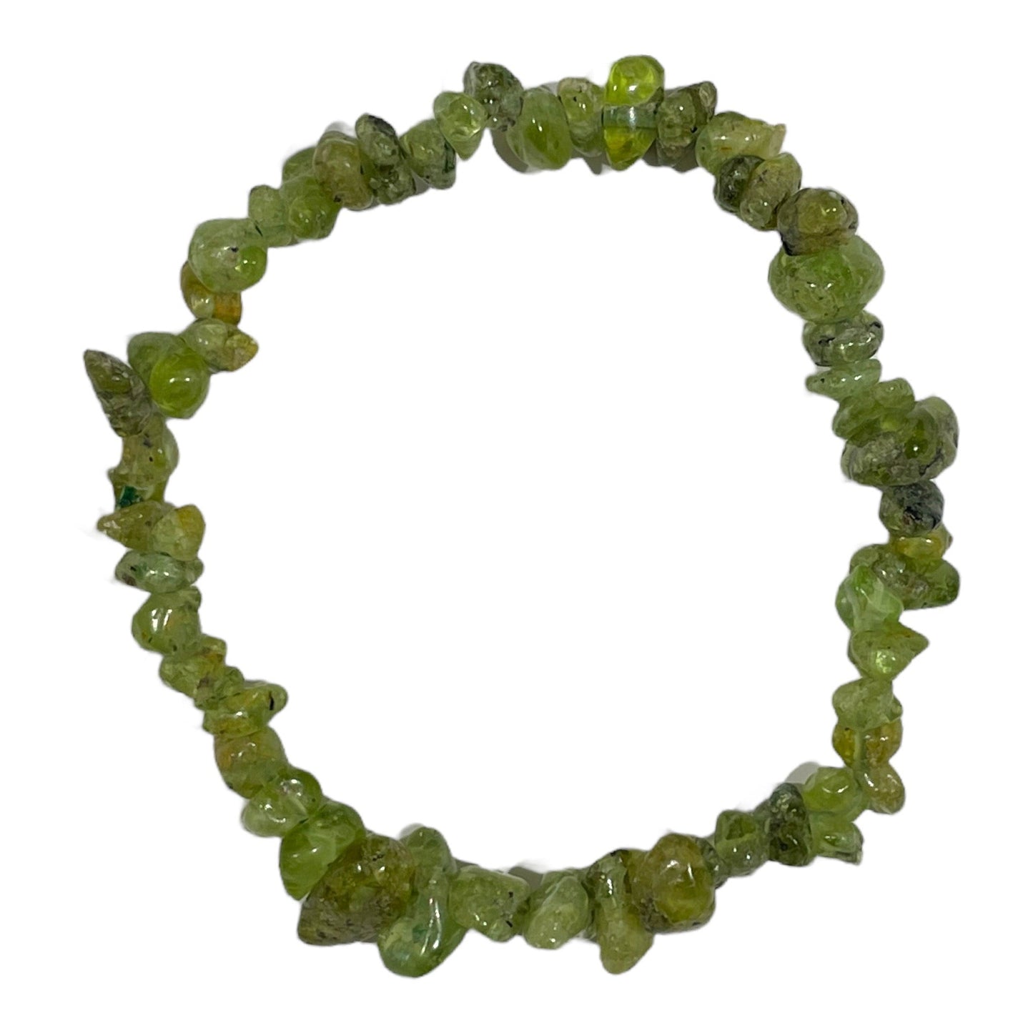 Bracelet baroque Péridot A+ - Foliesbijoux