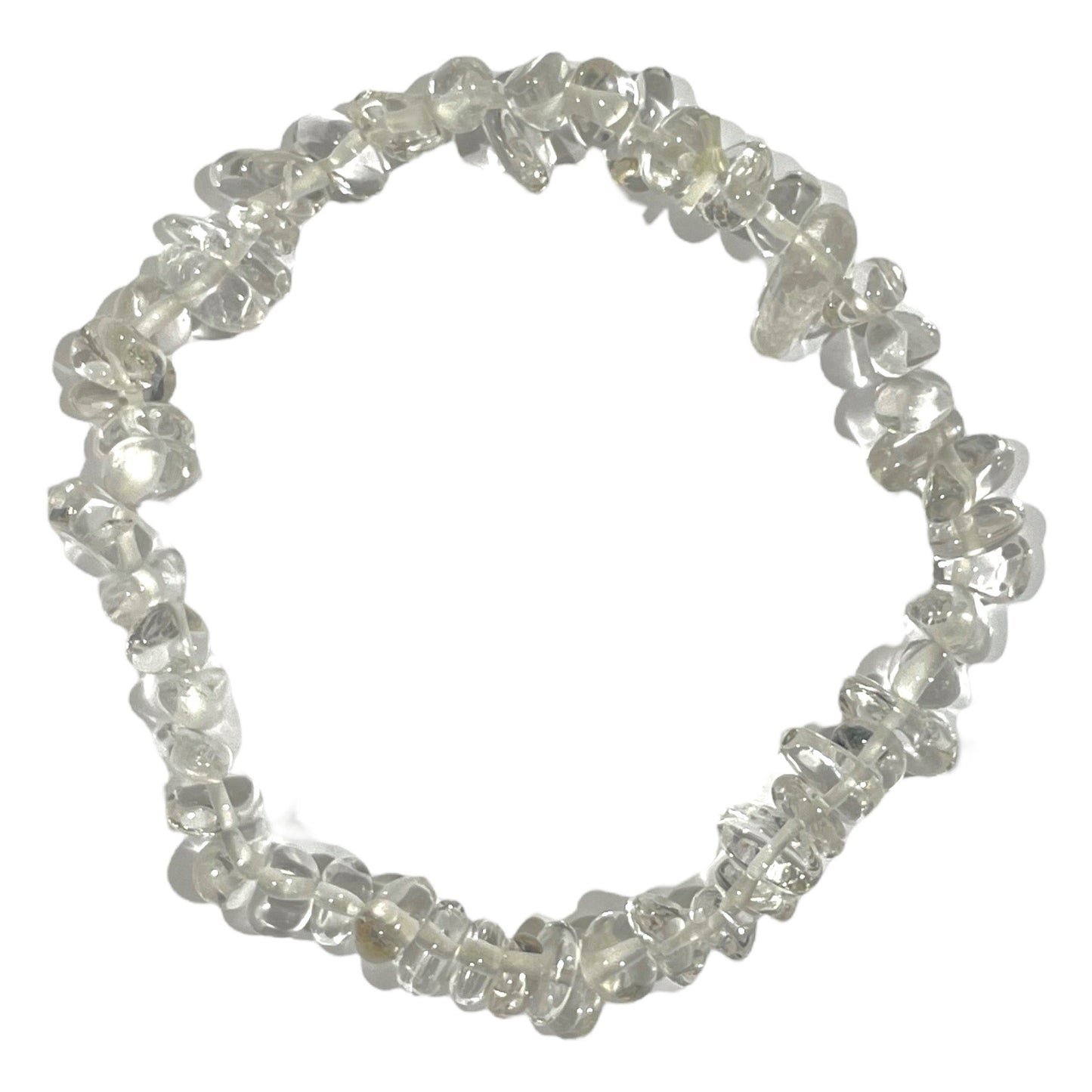 Bracelet baroque Cristal de roche A - Foliesbijoux