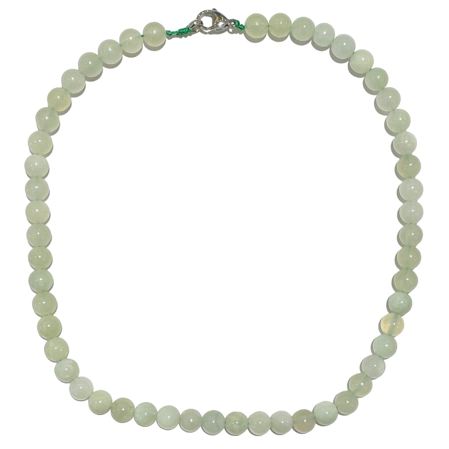 Collier boule Jade de chine - Foliesbijoux