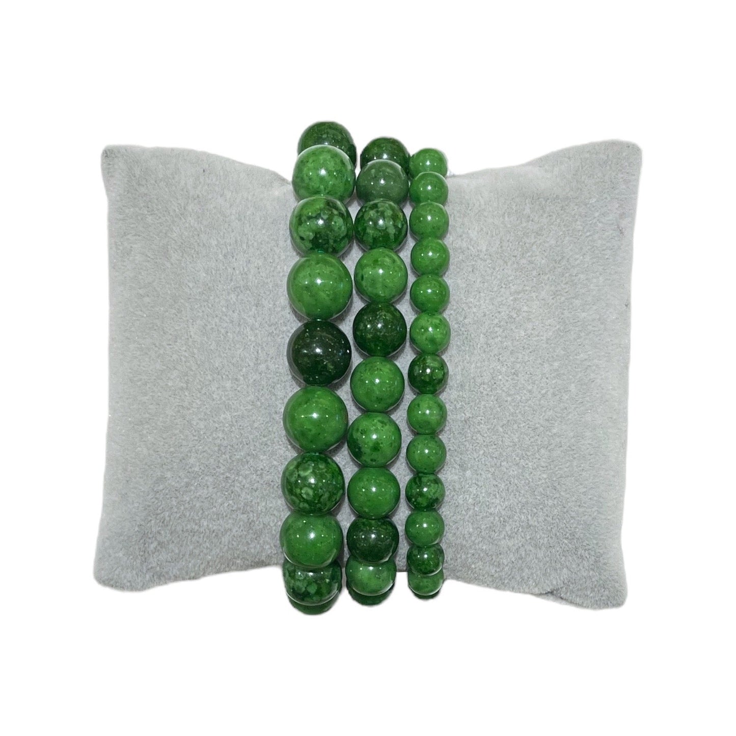 Bracelet Quartz Fraise Vert AA - Foliesbijoux
