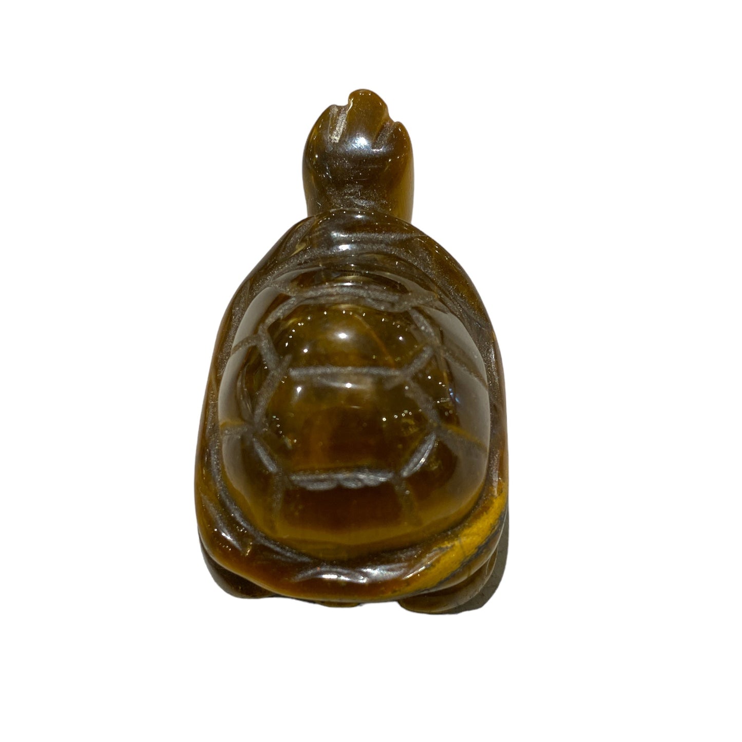 Figurine Tortue en oeil de tigre - Foliesbijoux