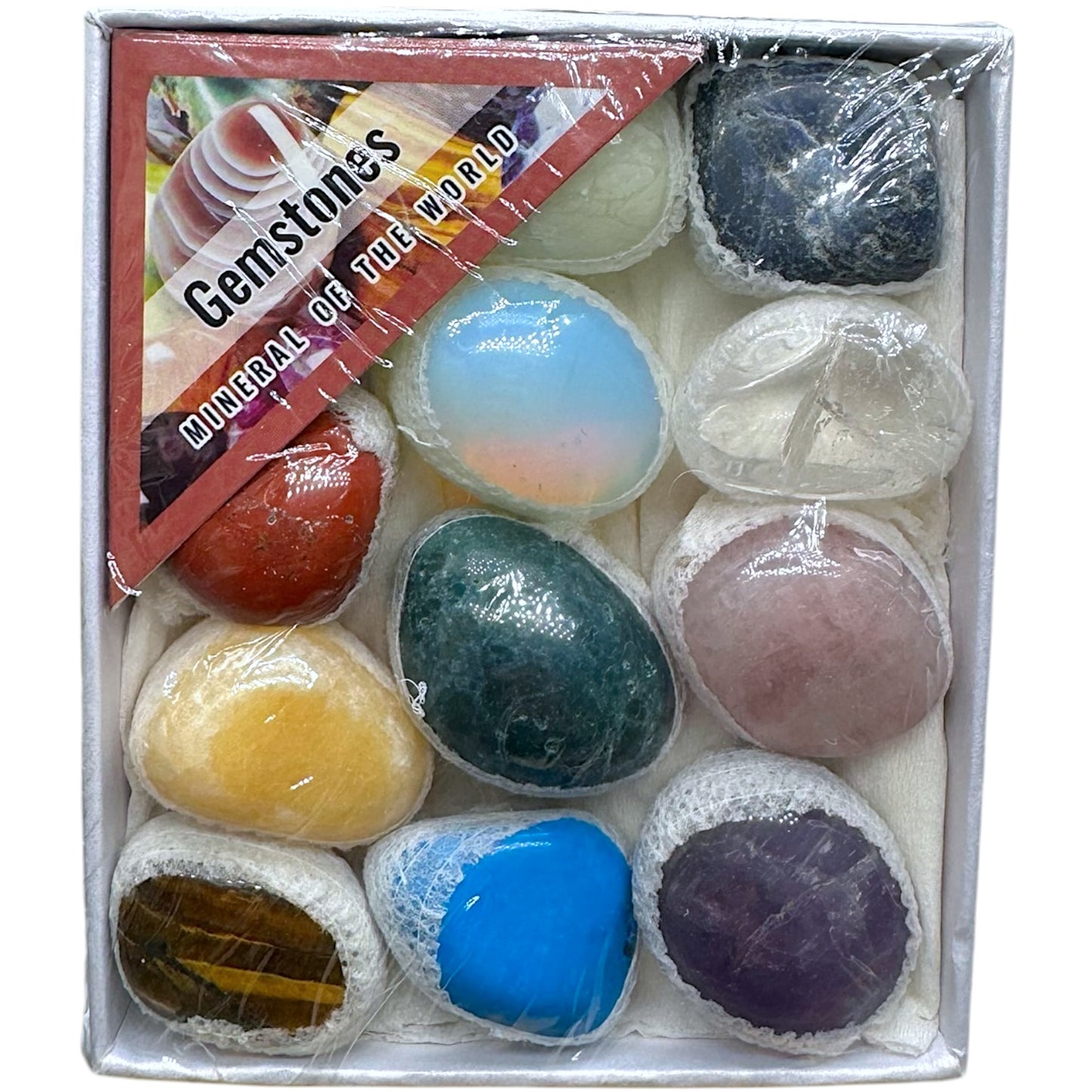 Boîte de Mix pierre roulée (n°23) 8,5x10x3,5 cm - Foliesbijoux