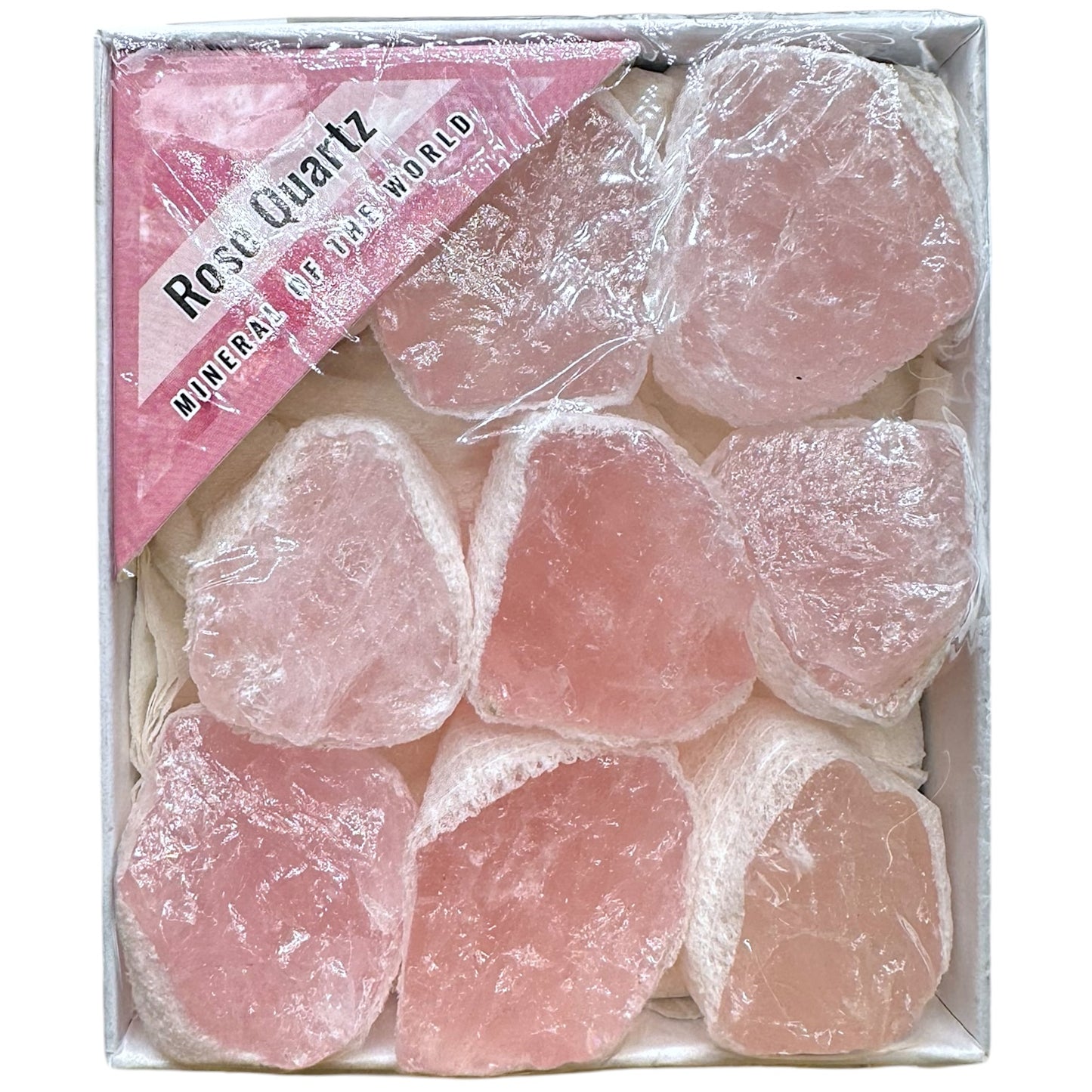 Boîte de Quartz rose (n°20) 8,5x10x3,5 cm - Foliesbijoux