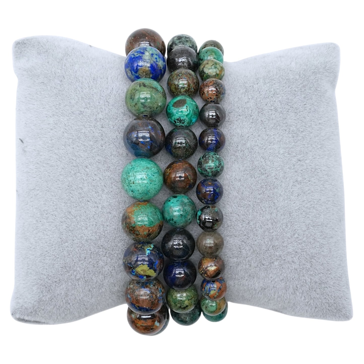 Bracelet Chrysocolle azurite AA