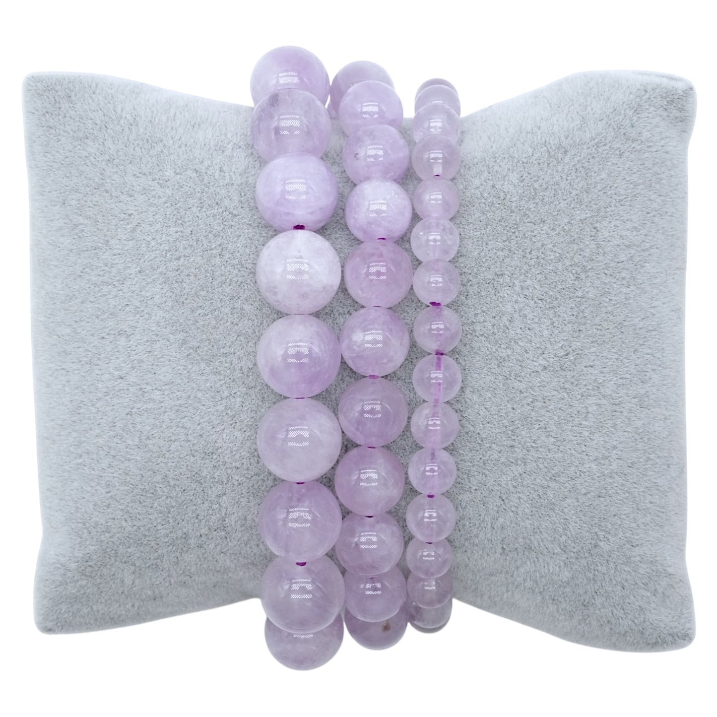 Bracelet améthyste Lavande opaque AA