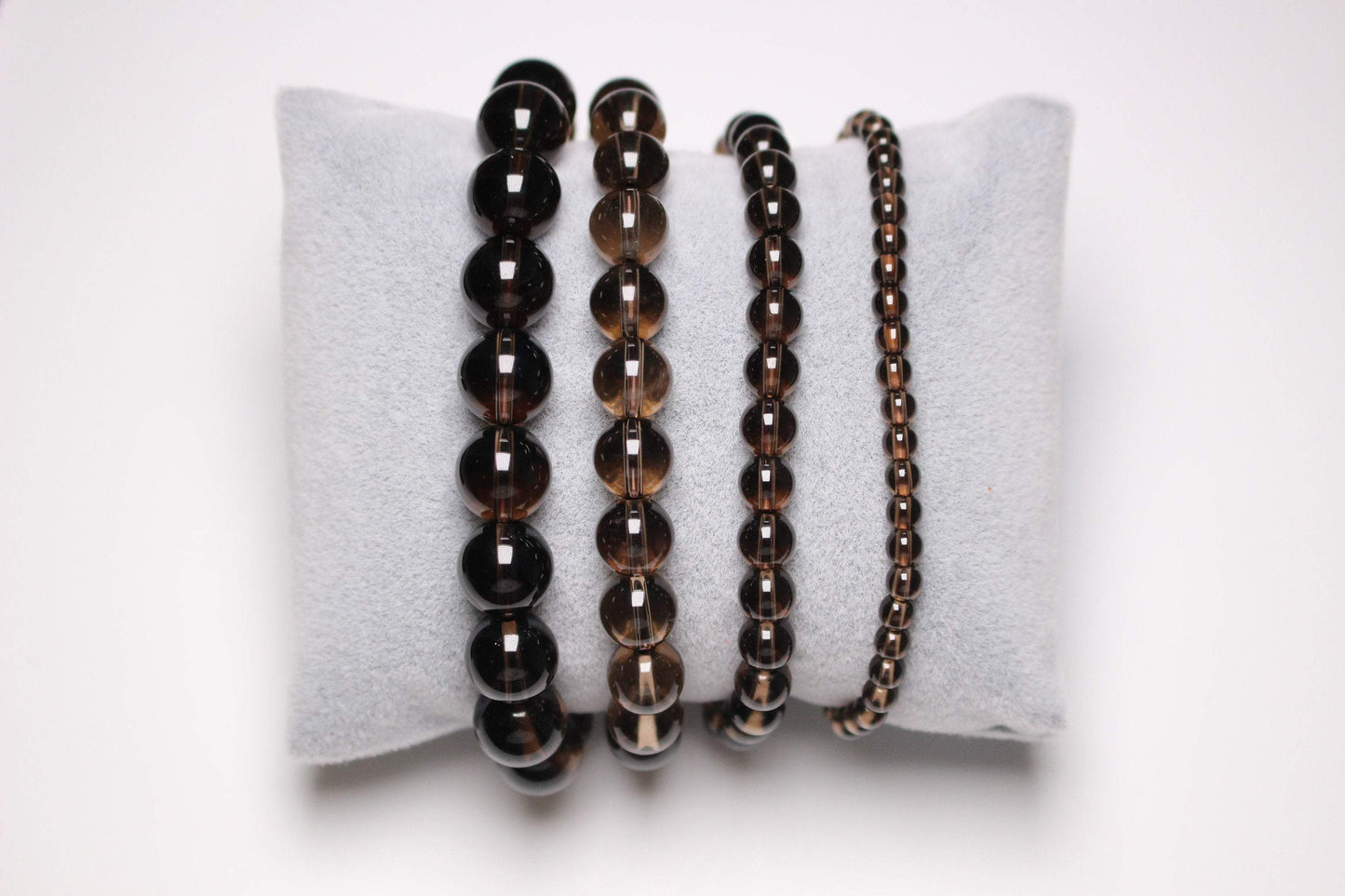 Bracelet quartz fumé A - Foliesbijoux