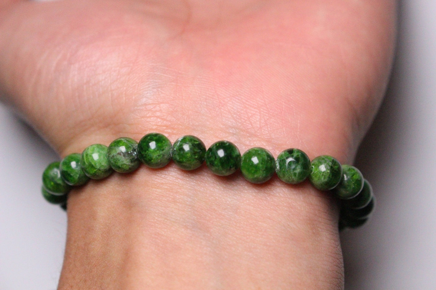 Bracelet Diopside AAA - Foliesbijoux