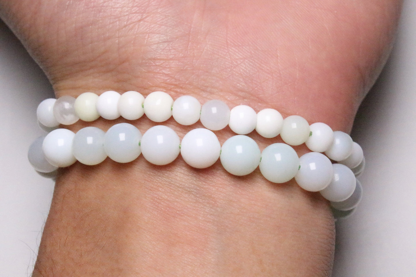 Bracelet Opale Verte A+ - Foliesbijoux