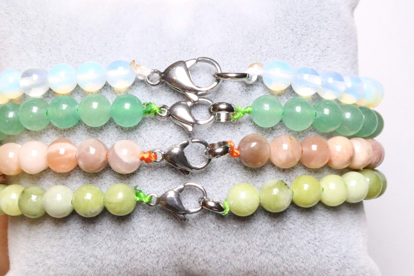 Collier boule 7 Chakras 6mm - Foliesbijoux