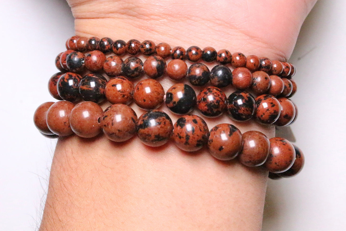 Bracelet Jaspe Acajou A - Foliesbijoux