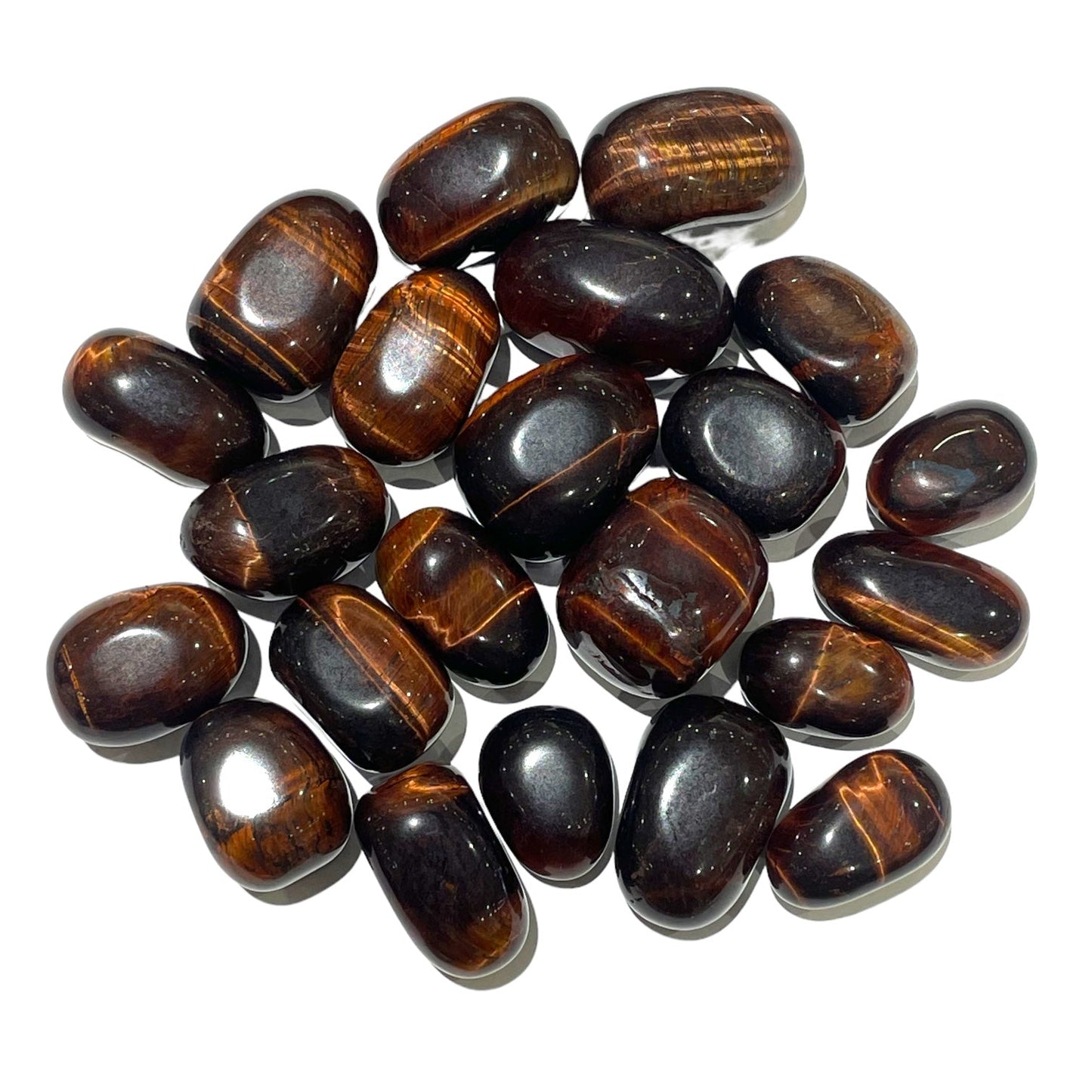 Pierre roulée oeil de taureau - Foliesbijoux