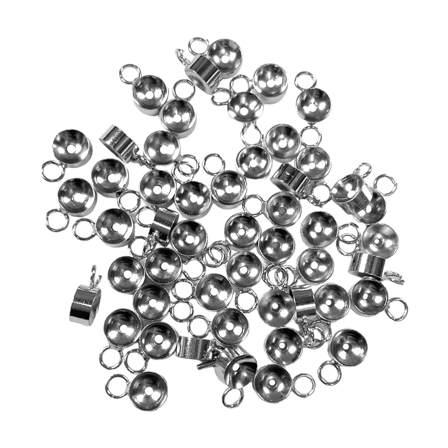 50 Breloques intercalaires pour charms - Foliesbijoux