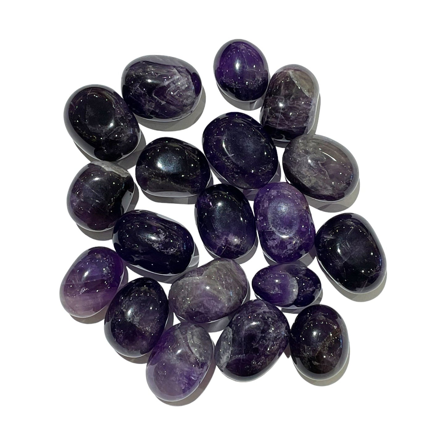 Pierre roulée en Améthyste - Foliesbijoux