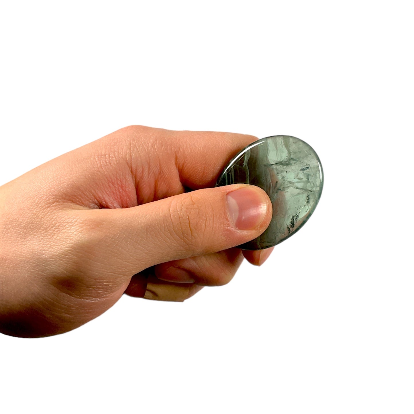 Galet anti stress Cristal de roche - Foliesbijoux