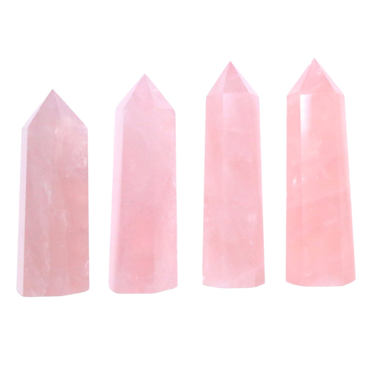 Pointe en Quartz rose - Foliesbijoux