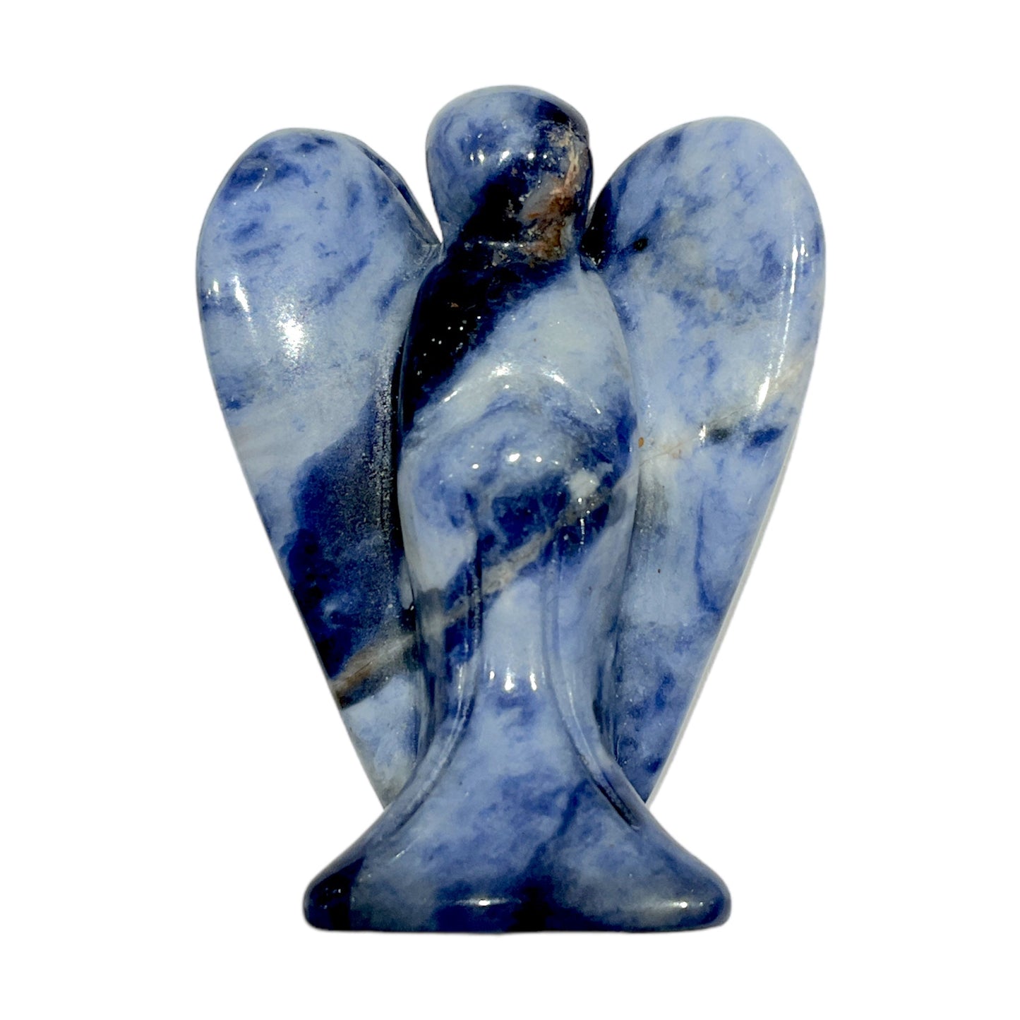 Figurine ange en Sodalite - Foliesbijoux