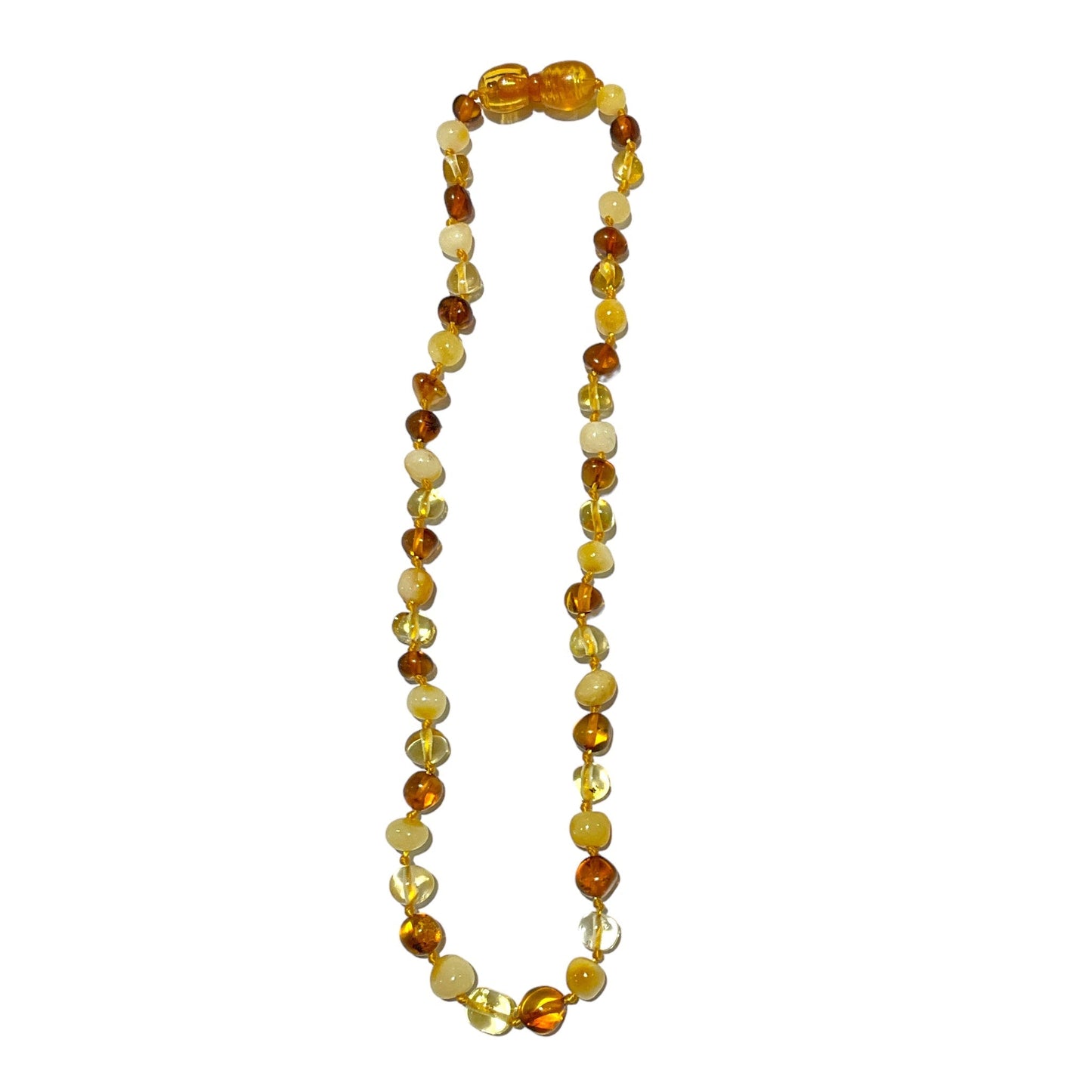 Collier Ambre pour bébé référence PT9 - Foliesbijoux