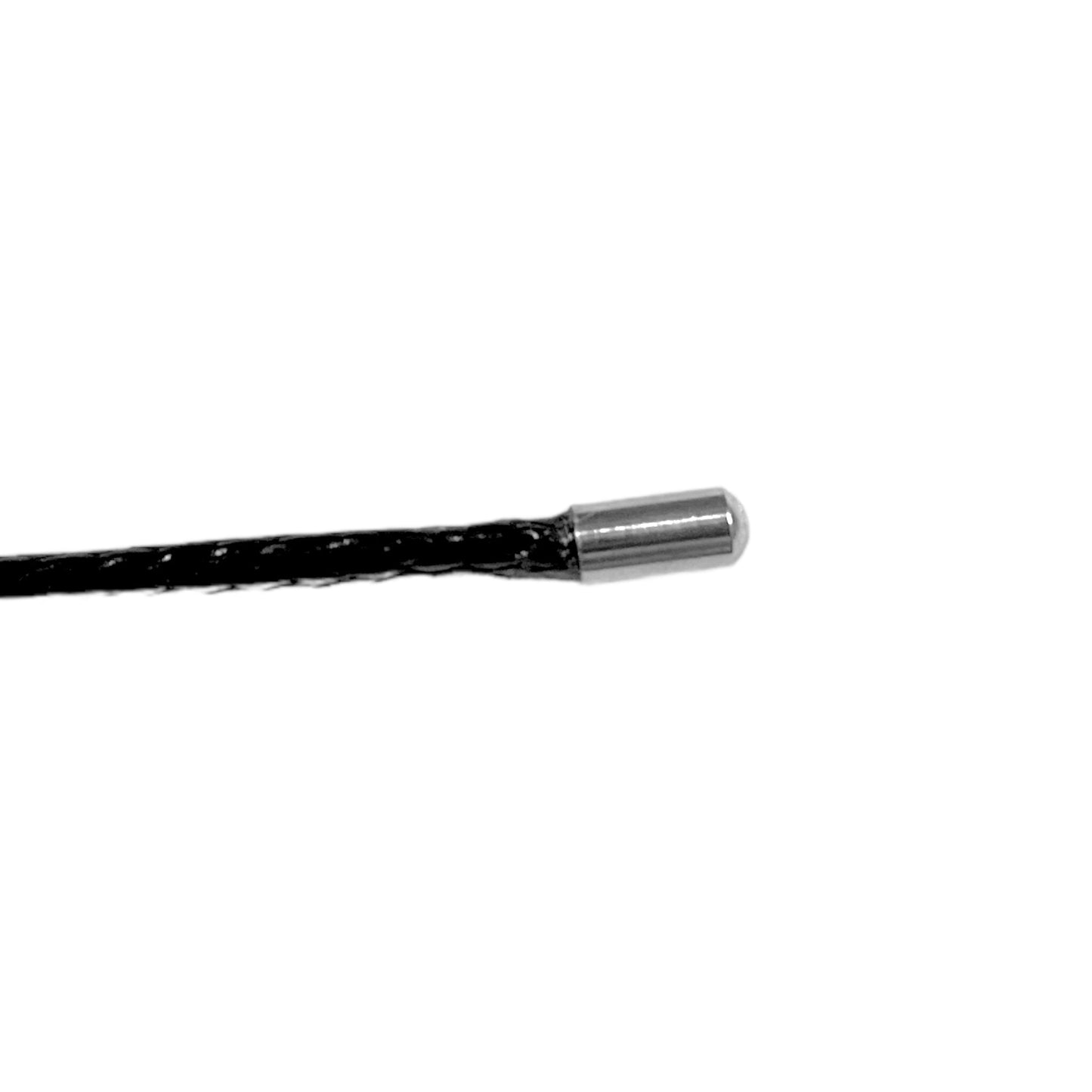 10 cordons en polyester en acier inoxydable argenté 90 cm - Foliesbijoux