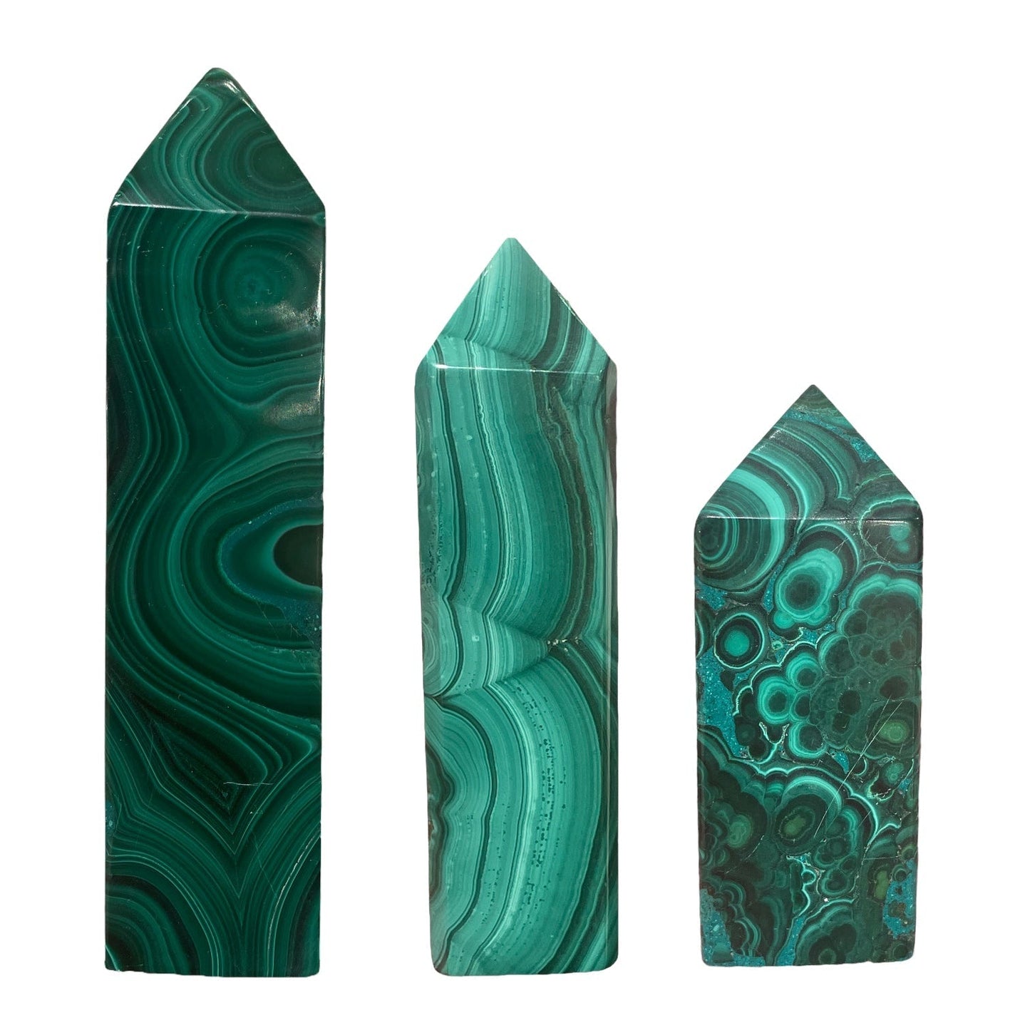 Pointe Malachite - Foliesbijoux