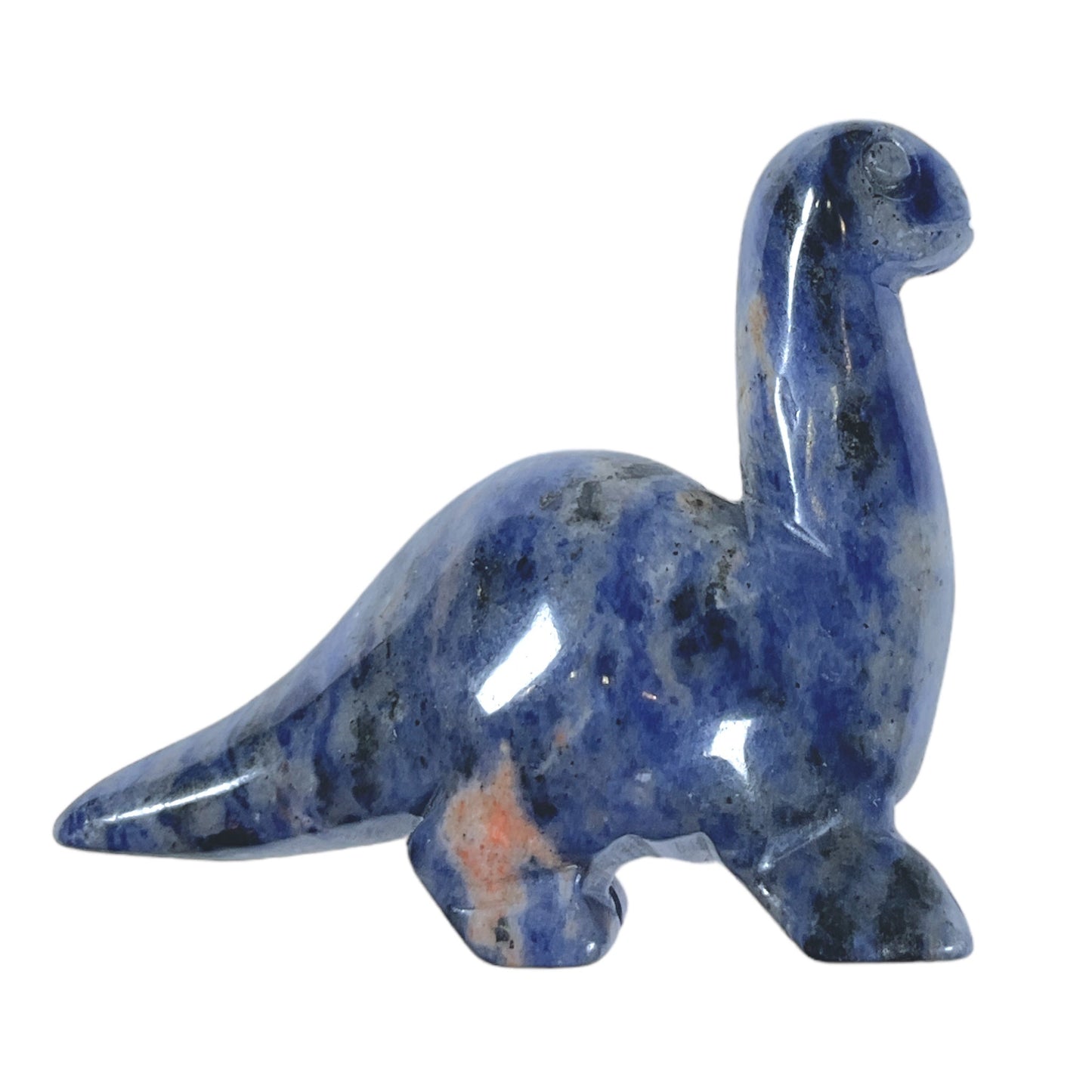 Figurine de diplodocus en Sodalite - Foliesbijoux