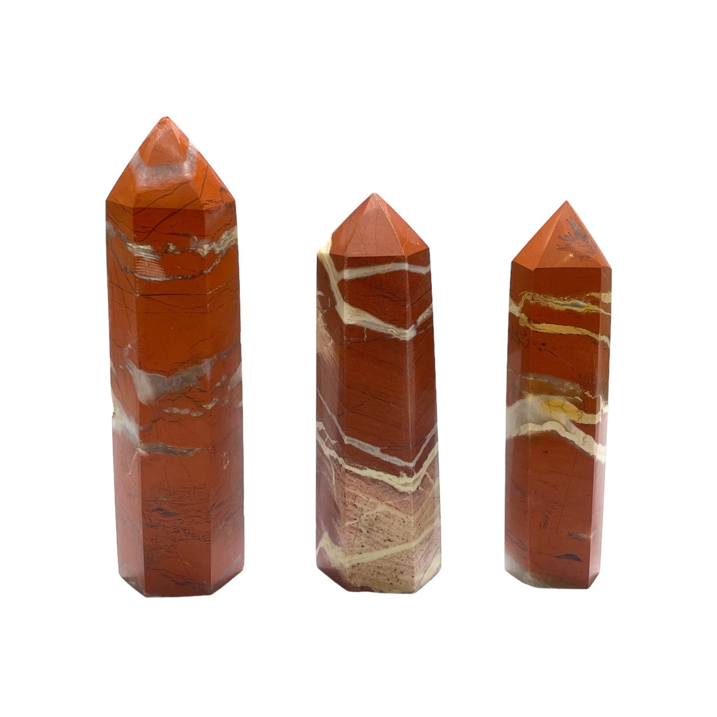 Pointe en Jaspe rouge - Foliesbijoux